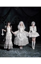 With Puji Letters and Poems-Humanoid Robot Bolero Blouse Corset Top Skirts and Sets(Pre-Order/Full Payment Without Shipping)